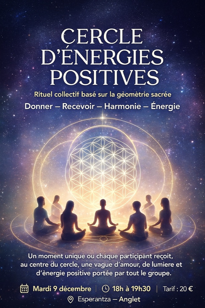 Cercle d'énergies positives